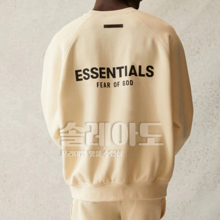 FEAR OF GOD ESSENTIALS 피오갓 에센셜 백로고 21SS 피어오브갓 맨투맨