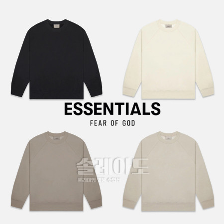 FEAR OF GOD ESSENTIALS 피오갓 에센셜 백로고 21SS 피어오브갓 맨투맨