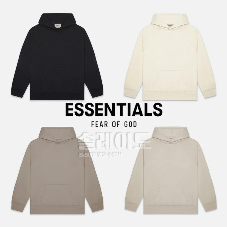 FEAR OF GOD ESSENTIALS 피오갓 에센셜 백로고 21SS 피어오브갓 후드티