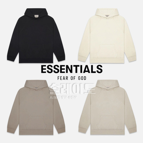 FEAR OF GOD ESSENTIALS 피오갓 에센셜 백로고 21SS 피어오브갓 후드티