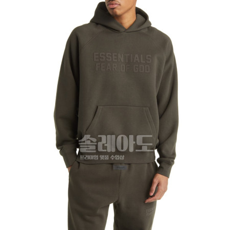 FEAR OF GOD ESSENTIALS 피어오브갓 에센셜 FOG 피오갓 23SS 앞로고 후드티